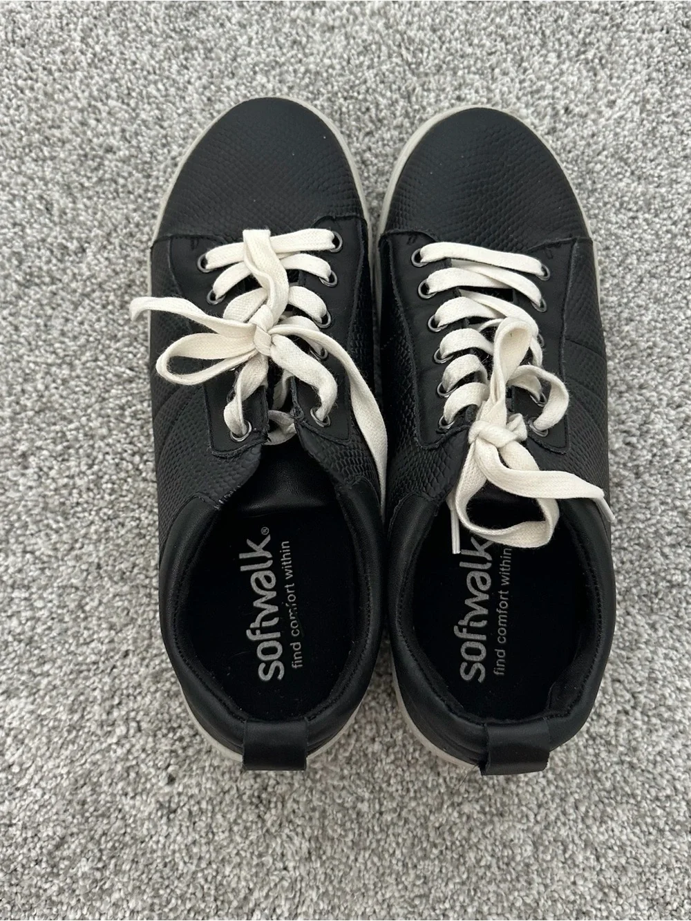Softwalk Black Sneakers Women’s Size 9 Tennis Shoes
